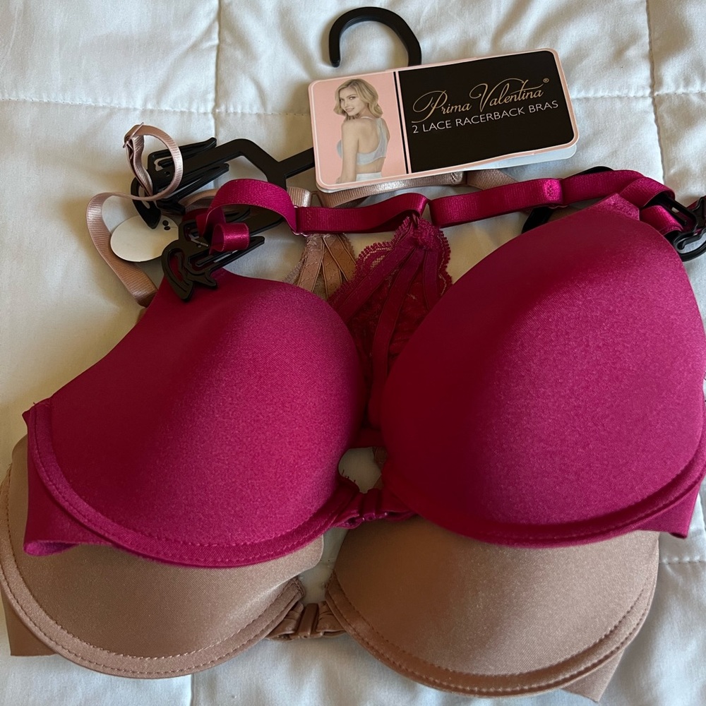 2 New racerback Bras